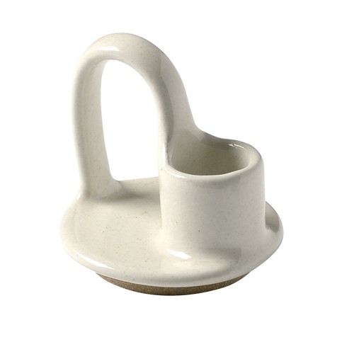Wee Willy Winky Candle Holder - Milk White