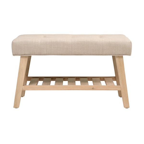 upholstered hall bench