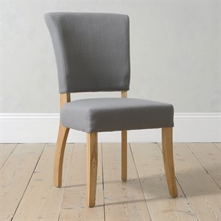 Bluebell Upholstered Dining Chair - Grey