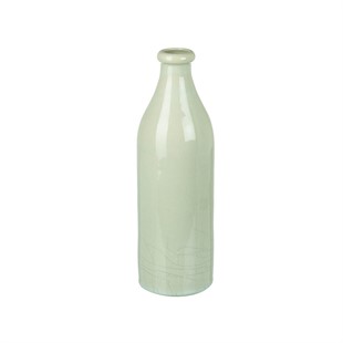 Harpley 34cm Ceramic Vase - Light Green