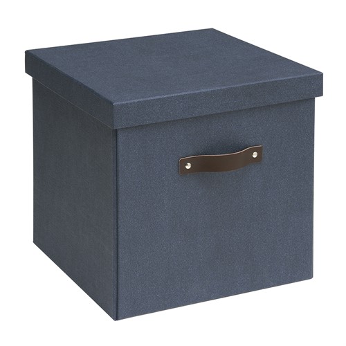 Canvas Storage Box - Blue