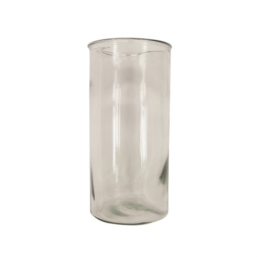 Clear Straight Vase