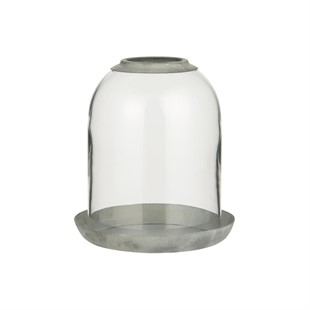 Glass Covered Lantern