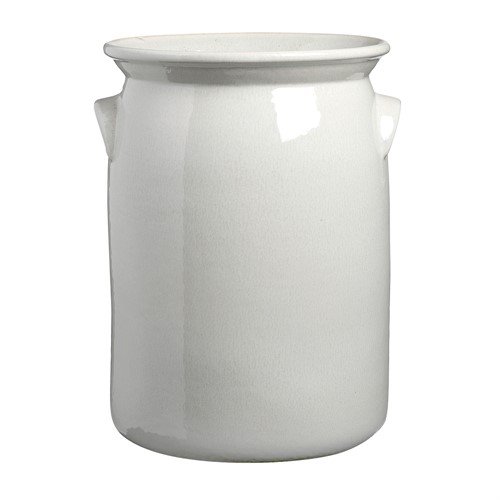 Large Ceramic Jar - Shellish Grey