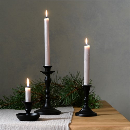 Arden Candle Holder - Black - Small