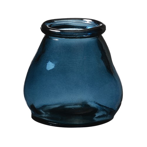 Tea Light Holder - Petrol Blue