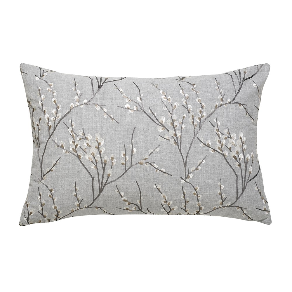 Willow Dove Grey Cushion The Cotswold Company