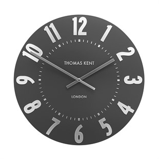 Mulberry Clock - Graphite Silver 51cm