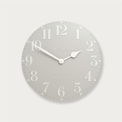 Arabic Wall Clock - Dove Grey 51cm