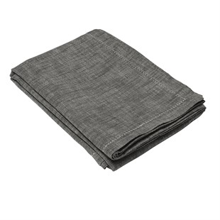 Chambray Tablecloth Iron Grey 130x180cm