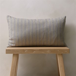 Narrow Stripe Cushion 30x50cm - Fern