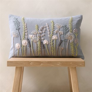 Wildflower Pale Blue Cushion 30x50cm