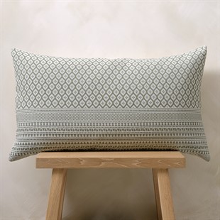 Green Tile Cushion 68x40cm