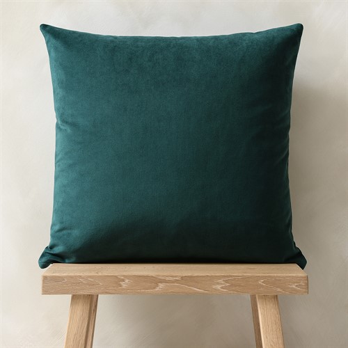 Kingfisher Simple Velvet Cushion 50x50cm