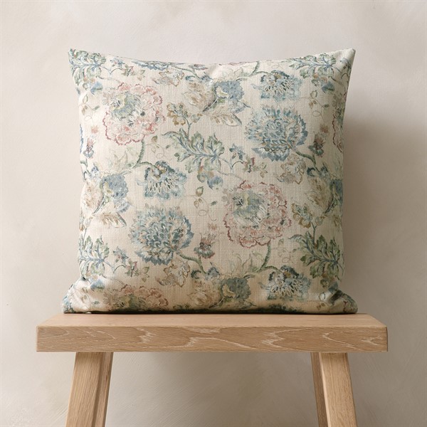 Vintage Floral Print Cushion Multi 43x43cm The Cotswold Company
