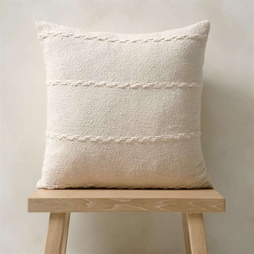 Hand Woven Cushion Natural