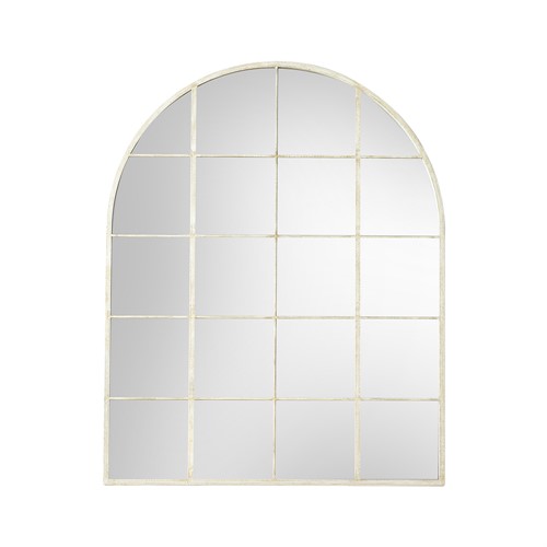 Hampstead Arch Mirror White