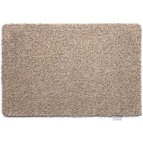 Plain Linen Washable Doormat 50x75cm