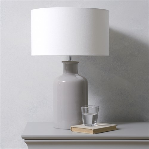 Huxley Dove Grey Table Lamp