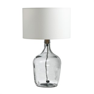 Garaffa Glass Bottle Lamp Clear