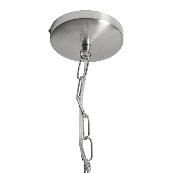 Marsden Pendant Light - Satin Nickel - The Cotswold Company