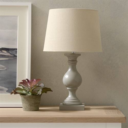 Calmsden Table Lamp - Taupe