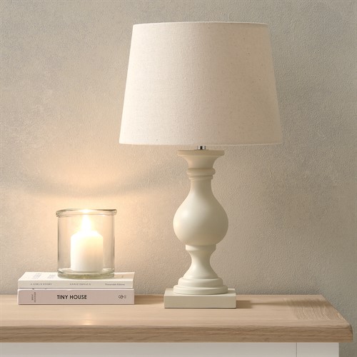 Calmsden Table Lamp - Ivory