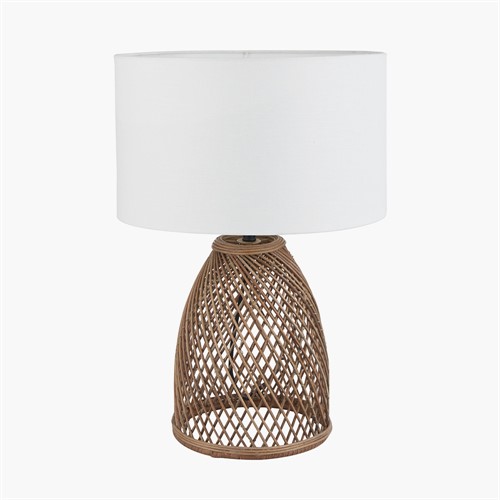 Konka Natural Woven Table Lamp