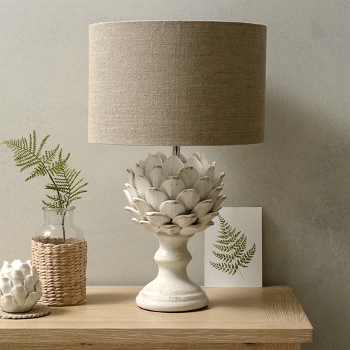 Tuckwell Cream Table Lamp