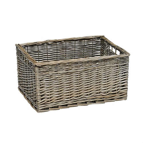 Large Antique Wash Storage Basket