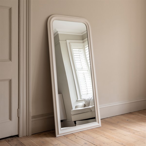 Warm White Large Mirror - The Cotswold Company