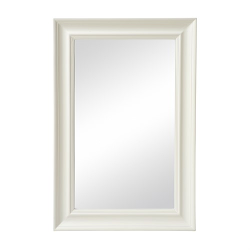 Warm White Small Rectangular Mirror 60x90cm