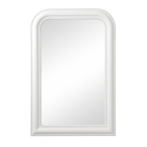 Warm White Rectangular Mirror 84x56cm