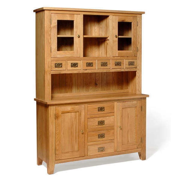 Montague Oak Large Dresser Sideboard The Cotswold Company