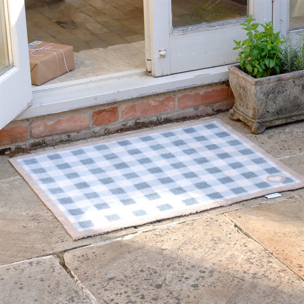 Country Check Doormat The Cotswold Company